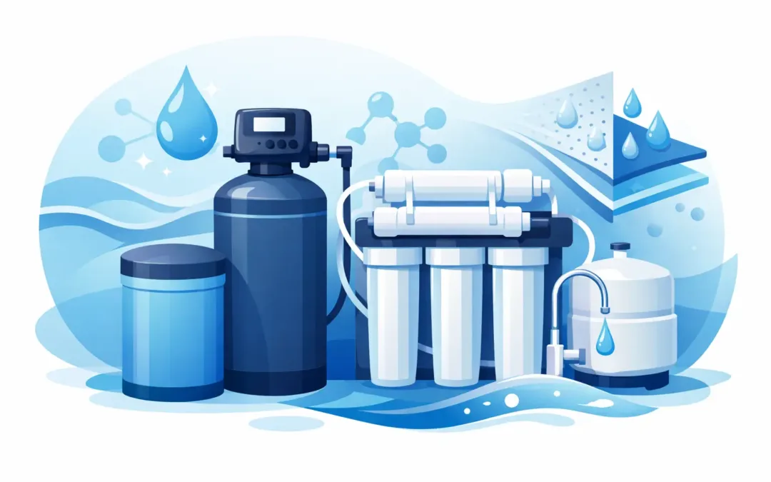 Ablandador de agua para ósmosis inversa