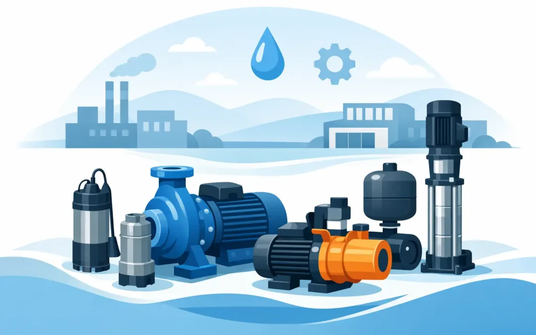 Bombas de agua: cuál elegir para tu negocio