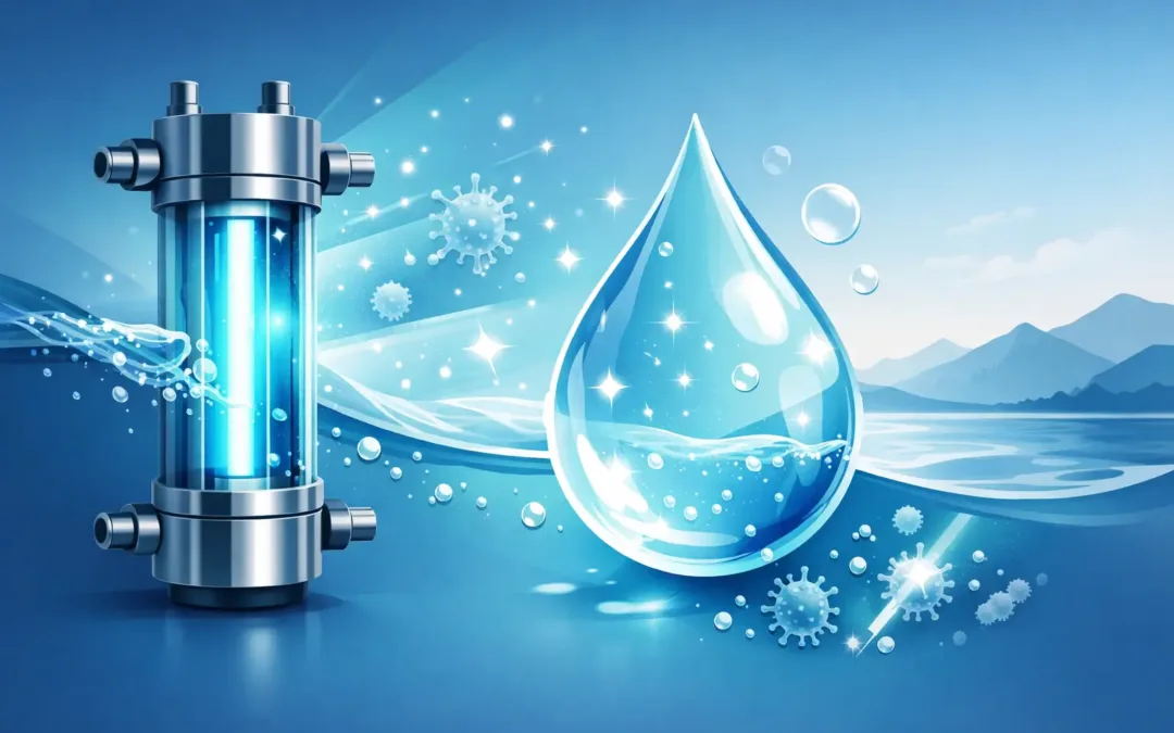 Lámpara ultravioleta para purificación de agua