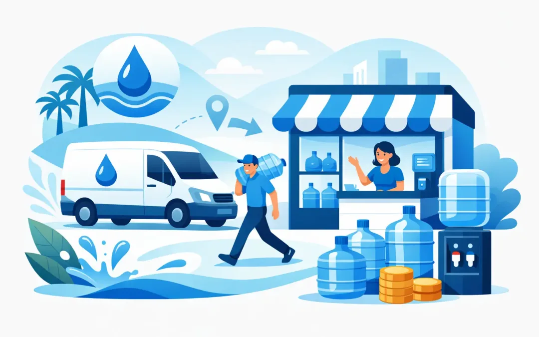 Oasis Express: negocio de agua sin franquicia