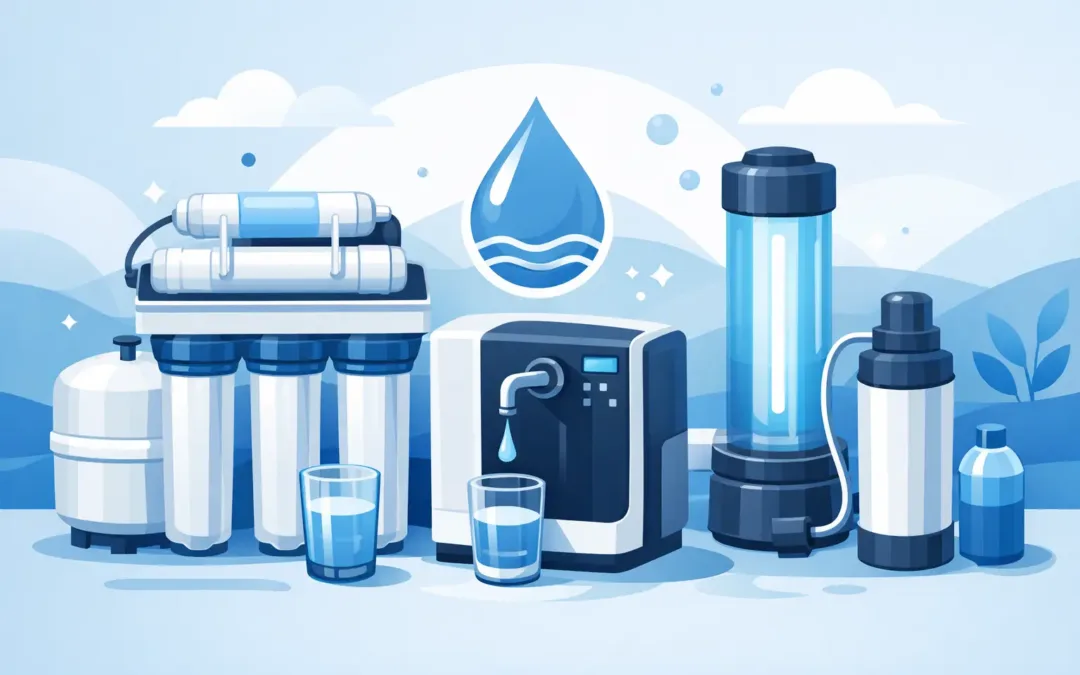 Mejores equipos para purificar agua