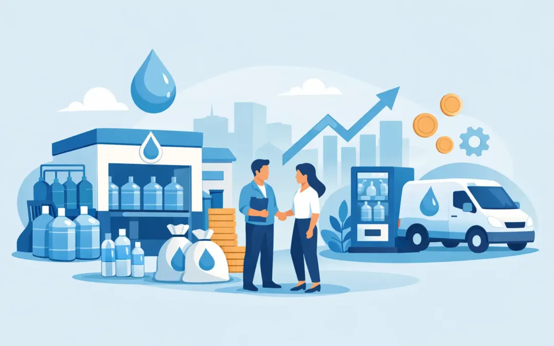 Negocio de agua purificada rentable y sin franquicia