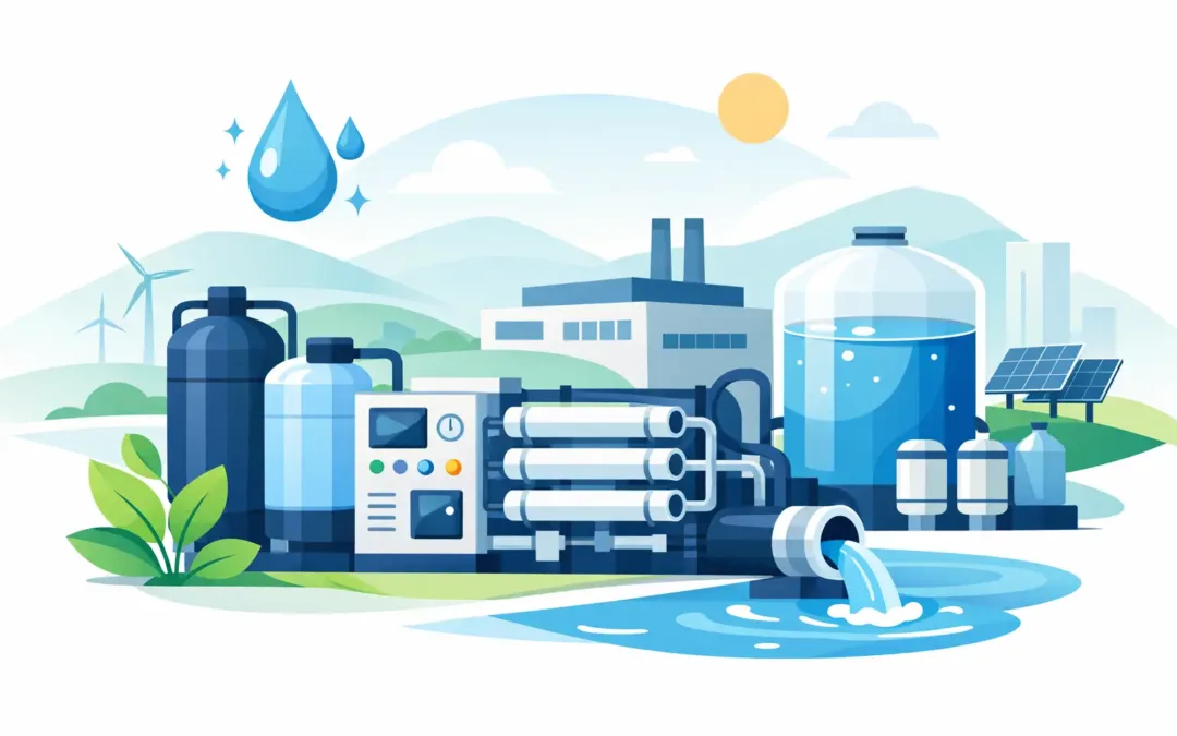 Planta purificadora de agua rentable