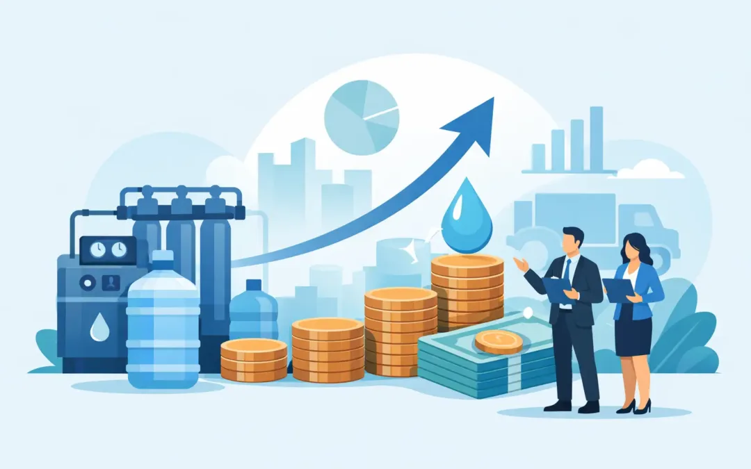 Retorno de inversión negocio de agua purificada
