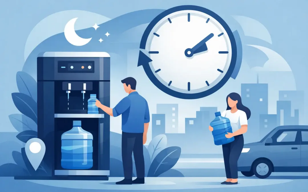 Review despachador de agua 24 horas real